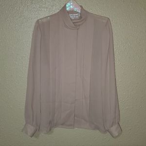 Women's Vintage Westbound Long Sleeve Blouse - Mauve